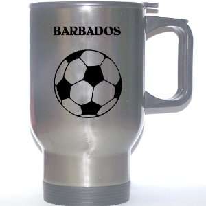  Barbadian Soccer Stainless Steel Mug   Barbados 