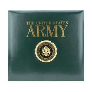  New   Army Postbound Scrapbook 12X12 by K&Company Arts 