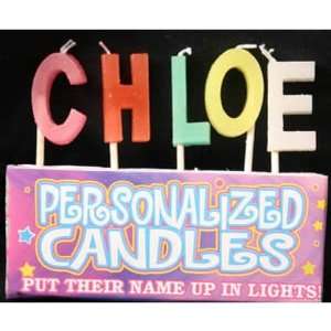  Chloe Named Candle Toys & Games