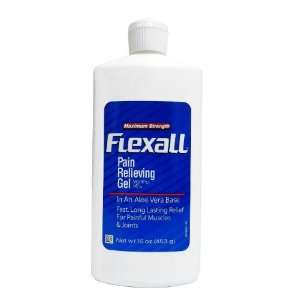 Flexall 454 Maximum Strength Pain Relieving Gel 16 oz 