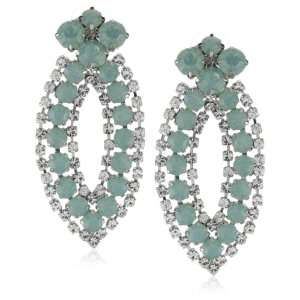   by Veronica International Treasures Opal Teal Earrings Jewelry