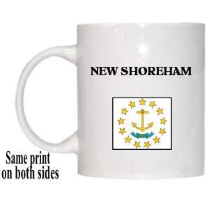  US State Flag   NEW SHOREHAM, Rhode Island (RI) Mug 