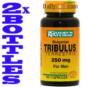 2x GNN Tribulus Terrestris 250 mg 180 Caps 40% Saponin  