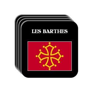  Midi Pyrenees   LES BARTHES Set of 4 Mini Mousepad 