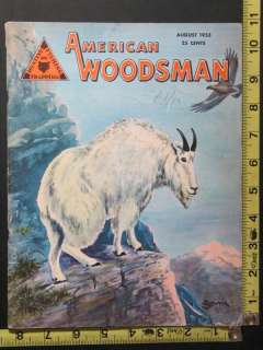 August 1953 American Woodsman Magazine  