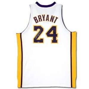  Kobe Bryant Signed L.A. Lakers White Jersey UDA Sports 