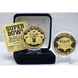  24Kt Gold Super Bowl XXIX Flip Coin