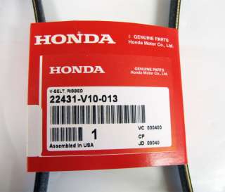   belt up for auction is a genuine honda rubber auger belt to renew the