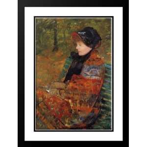  Cassatt, Mary, 19x24 Framed and Double Matted Autumn 
