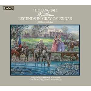  Legends in Gray by Mort Kunstler 2011 Lang Wall Calendar 