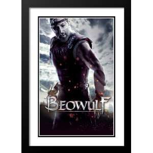 Beowulf 20x26 Framed and Double Matted Movie Poster   Style U   2007