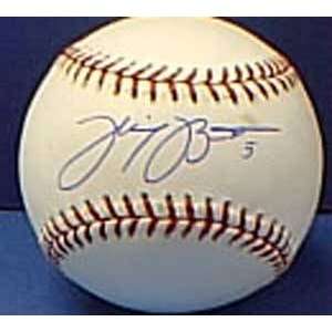  Michael Barrett Autographed Baseball