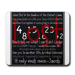  Lost Quotes Quotes Mousepad by 