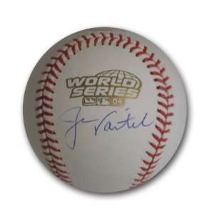  Tri Star Boston Red Sox Jason Varitek Autographed 2004 World 