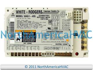 White Rodgers Trane Control Circuit Board 50A51 495  