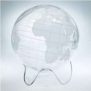  Artline 8 Sculptured Base Crystle Earthsphere World Globe 
