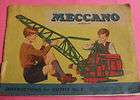 Meccano Instructions For Outfit # 3 (# 56.3)   circa 1940s   1950s.