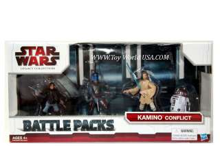 Star Wars action figure set from the Legacy Collection Battle Packs.