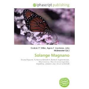  Solange Magnano (9786134320986) Books