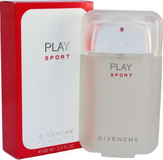 PLAY SPORT 3.3 OZ EDT SPRAY FOR MEN BY GIVENCHY NEW IN A BOX  
