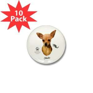  Mini Button (10 Pack) Chihuahua from Toy Group and Mexico 