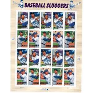  Sluggers 20 x 39 Cent US Postage Stamps Scot #4080 83 