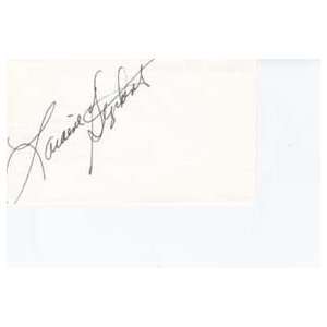  LARAINE STEPHENS Signed Index Card In Person Everything 