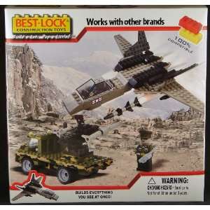  Jet Plane with Missiles, Missile Launcher and Solider Toys & Games