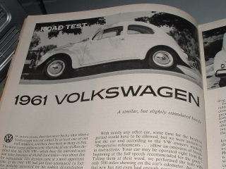 Dec 1960 ROAD & TRACK, Go Karting, VW Beetle, Toyopet  