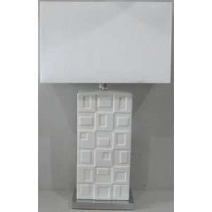  Lite Source LS 21978WHT Keytouch Table Lamp