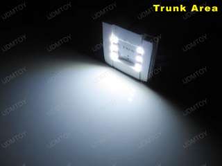 White 12 Light 326 SMD LED Interior Package Prius 10 11  