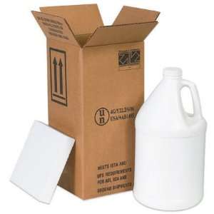  Hazardous Materials Plastic Jug Foam Shipper Kits, Holds 1 