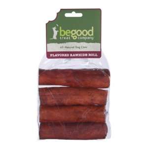  Be Good Dog Rawhide Flavored Retriever Roll Chew, 4 5 Inch 