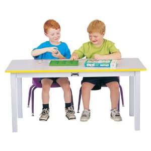   Rectangle Table   16 High   Blue   School & Play Furniture Baby