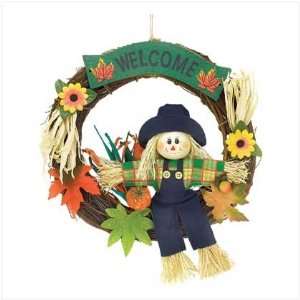  Harvest Welcome Wreath   Style 39046
