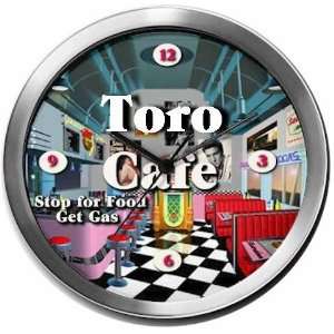  TORO 14 Inch Cafe Metal Clock Quartz Movement Kitchen 