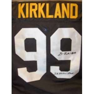  Levon Kirkland Pittsburgh Steelers Autographed Authentic 