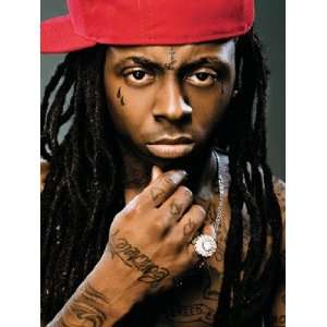  LIL WAYNE IN COLOR FABRIC POSTER
