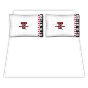   NCAA Texas Tech Red Raiders Micro Fiber Bed Sheets