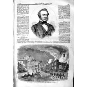  1859 GEORGE SKIRROW BEECROFT FIRE BIRDINGBURY HALL