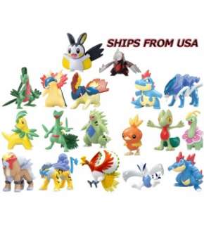 Pokemon Monster Collection Figure Set Of 18  
