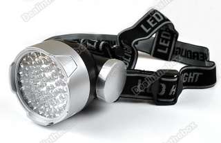 56LED Flashlight Headlamp Head Torch Light 4 Mode Water Resistant 
