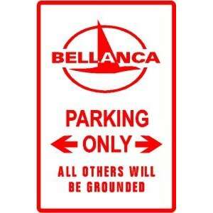  BELLANCA PARKING sign * st plane fly flight