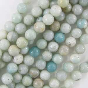  10mm natural blue ite round beads 16 strand