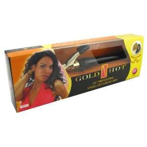  Belson Gold N Hot Curl Iron 3/4 (3 Pack) with Free Nail 
