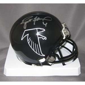 Brett Favre Signed Falcons Mini Helmet