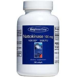  Allergy Research Group   Nattokinase 100mg 180sg Health 