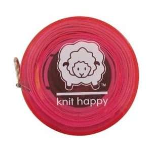  Knit Happy Tape Measure Pink 