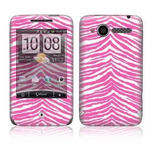  HTC WildFire (Alltel) Skin Decal Sticker   Pink Zebra 