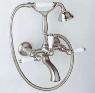 Rohl A1401XM   Exposed Tub set with Handshower PC PN  